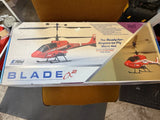 Blade CX2 180-EFL RC Helicopter with Power Supply, Charger and 2 batteries.