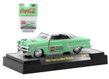 M2 MACHINES Coca-Cola 1953 Ford Crestline Victoria Diecast Model 32500-A18-P8