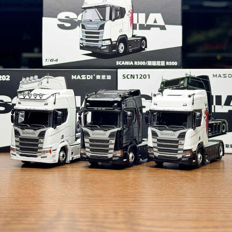 MASDI 1:64 R500 Truck Tractor Model Diecast Metal Car