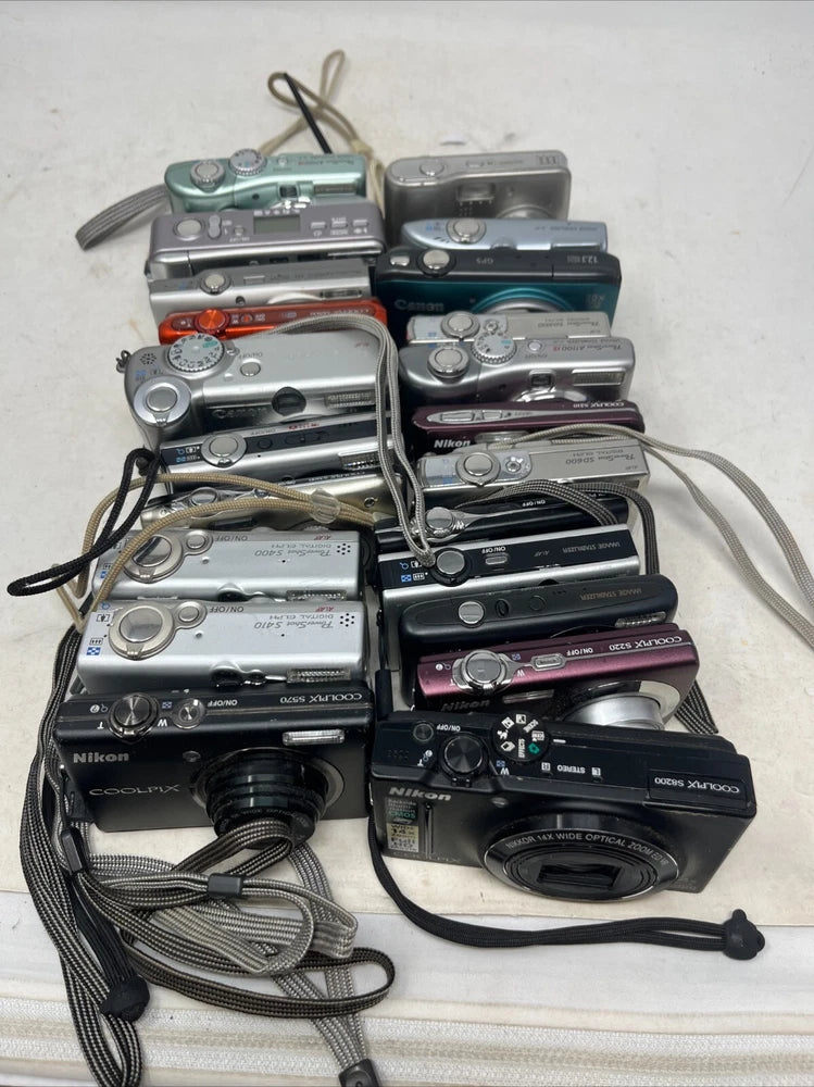 CANON & OTHERS Compact Digital Camera Lot | FOR PARTS | READ DESCRIPTION