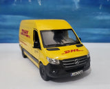 PERSONALISED NAME sprinter Van Mercedes DHL, Model Toy Car boy dad birthday