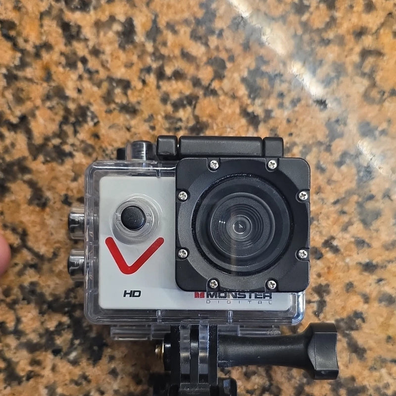 Monster Digital Monster Vision HD Waterproof Action Camera Black/Clear