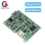 1-10pcs 3.7V 4.2V Micro USB 18650 Li-ion Battery Charger Charging Module Boost