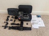 GoPro HERO11 Black+Accessories+2 Batteries+Dual Charger+256 GB SD Card+ BackPack