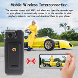 4K Portable Action Camera Video Recorder 180?? Rotatable Lens Meeting ZXID