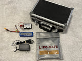 Turnigy 2.2 Battery 2200mah Lipo  11.1v, Lipo Bag, Balancing Charger, Case Battery
