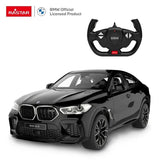 Rastar 1:14 BMW X6 M RC Car Remote Control 2.4 GHz LED Lights Independent Suspen Battery