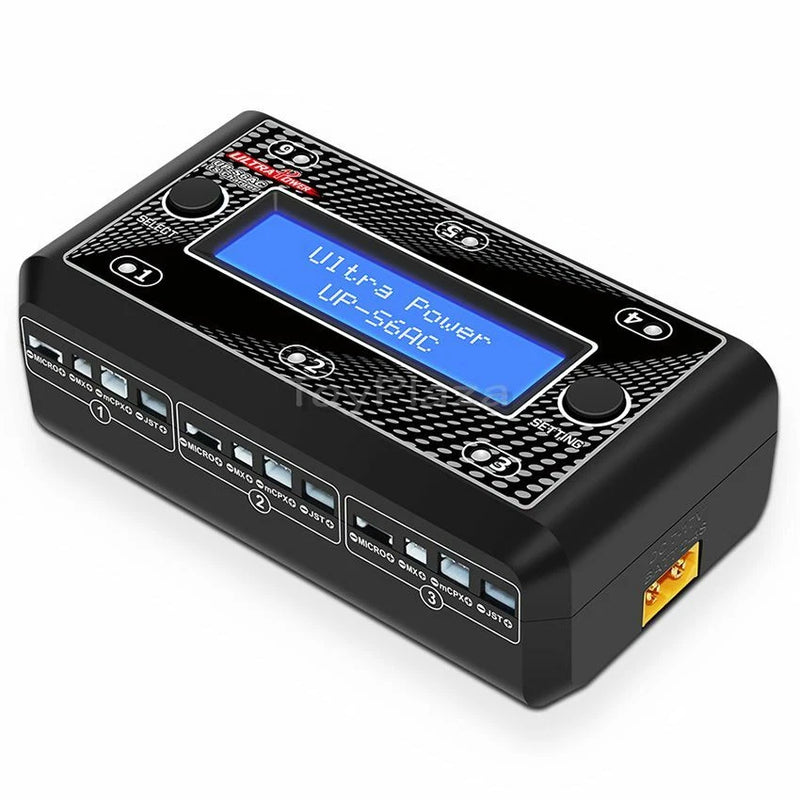 6CH 1S LiPO LiHV 1S Battery Charger Support Plug Micro Mx JST mCPX RC Aircraft Battery