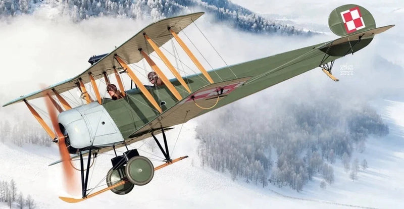 Avro 504K - designed by Peter Rake Balsa Wood RC Airplane Short Kit