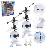 2Pcs Mini Drone LED Ball Flying Robot Toys Rechargeable for 3-12 Year Old kids