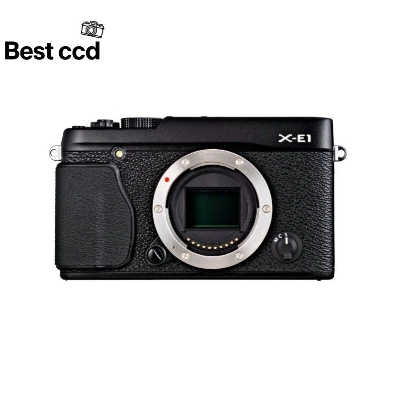 Fujifilm X-E1 Digital Camera Body Only Tested W/SD Card Charger Good Condition