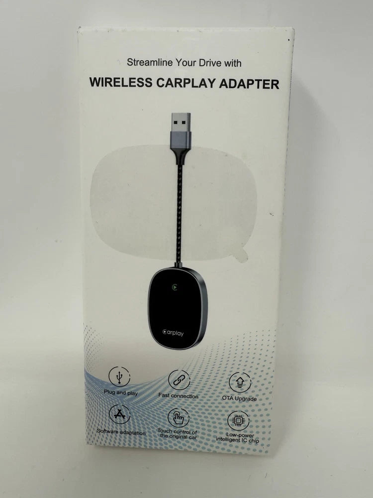 VEVAVI CarPlay Adapter 2024 Upgraded Converts Factory Wired CarPlay To Wireless