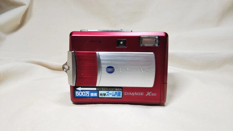 KONICA MINOLTA DiMAGE X50 Compact Digital Camera Tested Excellent Condition