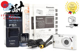 Near Mint Panasonic Lumix DMC-FS1 S Silver Digital Camera in Box From JAPAN