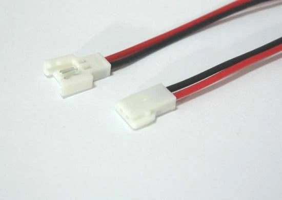 Losi Micro-T 2.0 2Pin 3.7V Li-PO 1S Battery Connector Male Female 20cm wire x 30