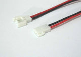 Losi Micro-T 2.0 2Pin 3.7V Li-PO 1S Battery Connector Male Female 20cm wire x 30