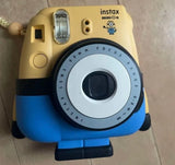 Fujifilm Instax Mini 8 Minion Instant Camera Tested Works Japan Cheki Used