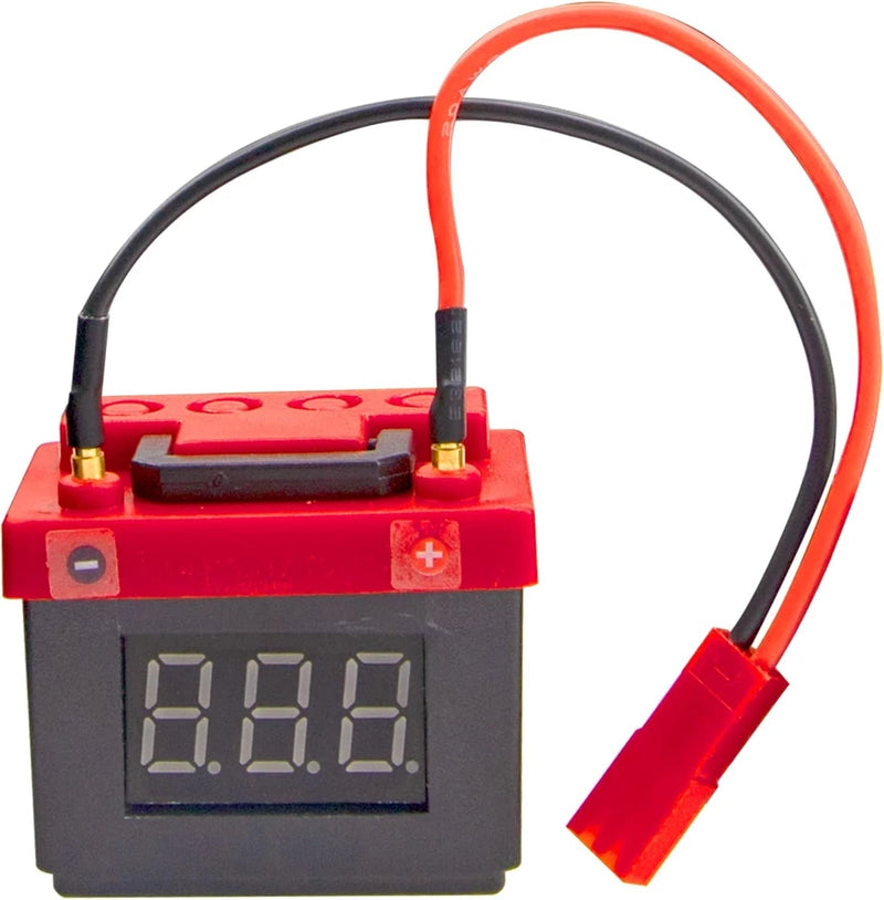 RC Low Voltage Alarm Lipo Battery Tester Simulation Decoration Accessories Battery