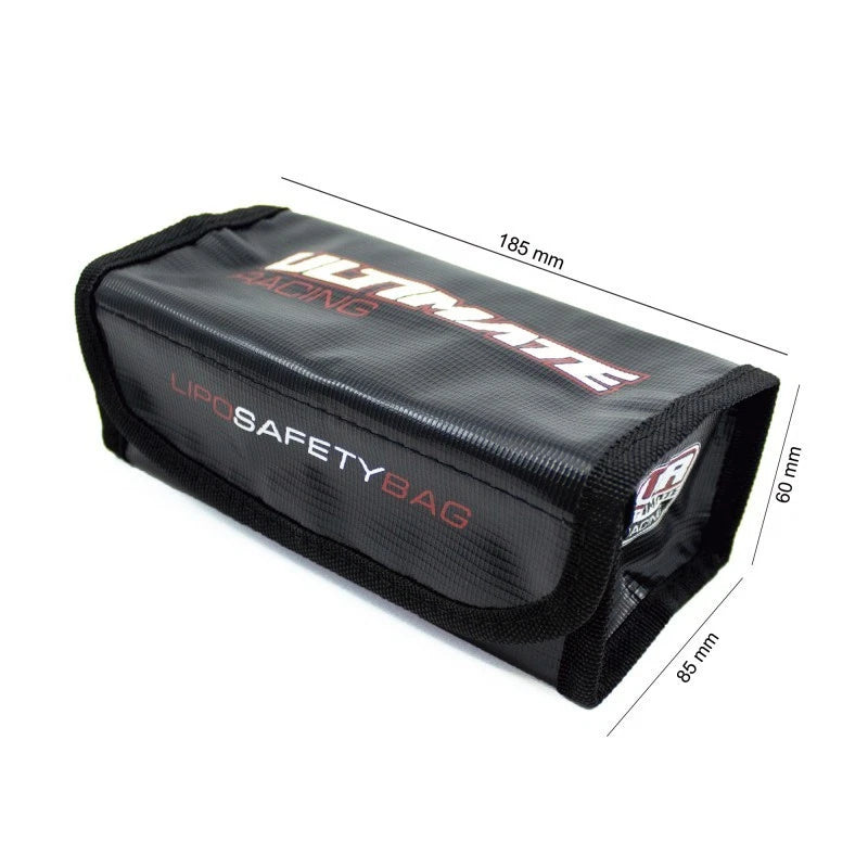 Ultimate Racing RC Lipo Battery Safety Bag Charging Storage RC Part 185x75x60mm