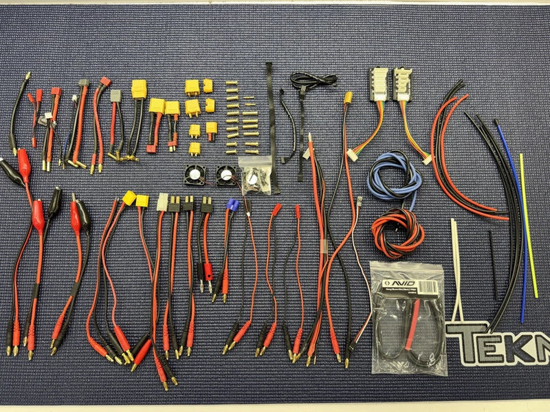 RC (Remote Control) Wires, Charging Leads, Balance, Sensor, Adapters Lot