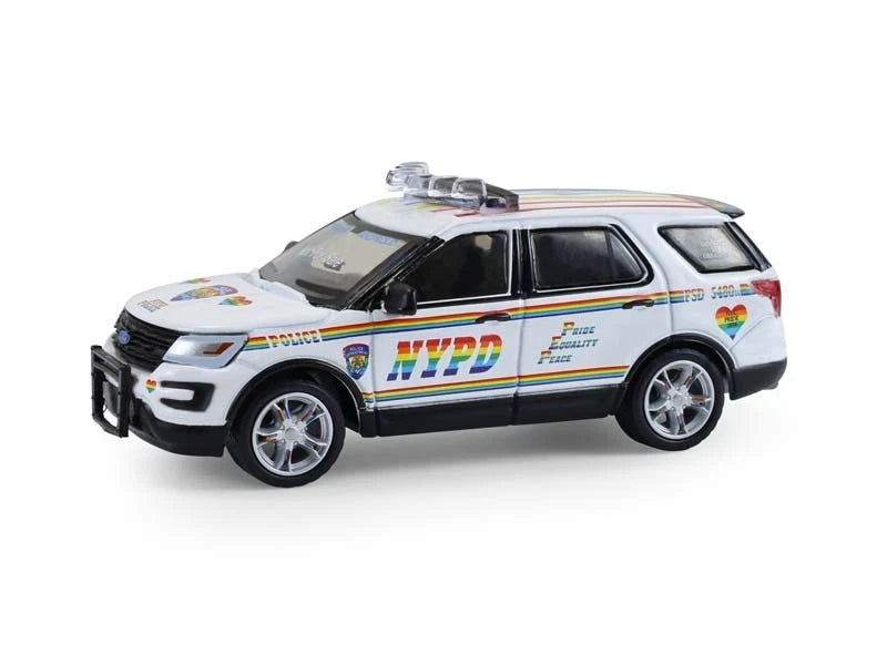 2016 Ford Explorer - NYPD Diecast 1:64 Scale Model - Greenlight 43050C