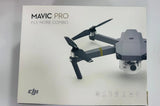 DJI Mavic Pro Fly More Combo drone box with quadcopter illustration