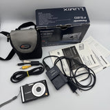 Panasonic Lumix DMC-FS20 Digital Camera With Box - LEICA Lens - Japan - Working