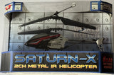 Saturn X 2CH Metal IR Helicopter Drone - NEW