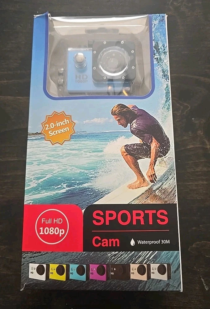 Full HD 1080P Action Camera Camcorder Waterproof Sport Video DV Underwater Cam