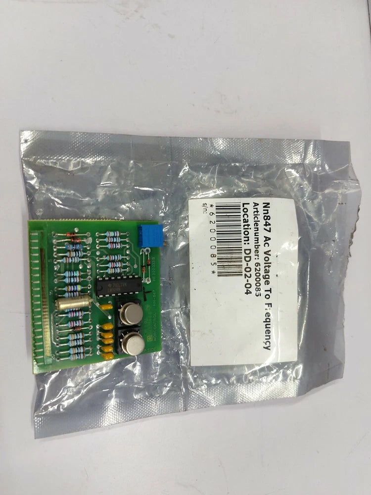 Nor Control NN847 He 220333 B L/O Adaptor Ac Voltage/Frequence Input