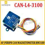 MATEK CAN-L4-3100 DroneCAN RM3100 Magnetometer AP_PERIPH for RC Model Drone