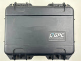 Go Professional GPC hard drone case with latch and GPC logo