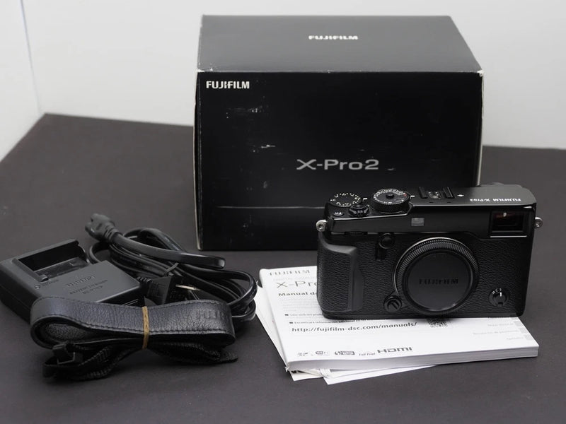 MINT Fujifilm X-Pro 2 - ONLY 305 Shutter Actuations! Complete In Box
