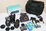 Panasonic Lumix DC-GH5s Digital 4K Camera + 4 LENS, MIC, LIGHT, 128GB, BAG