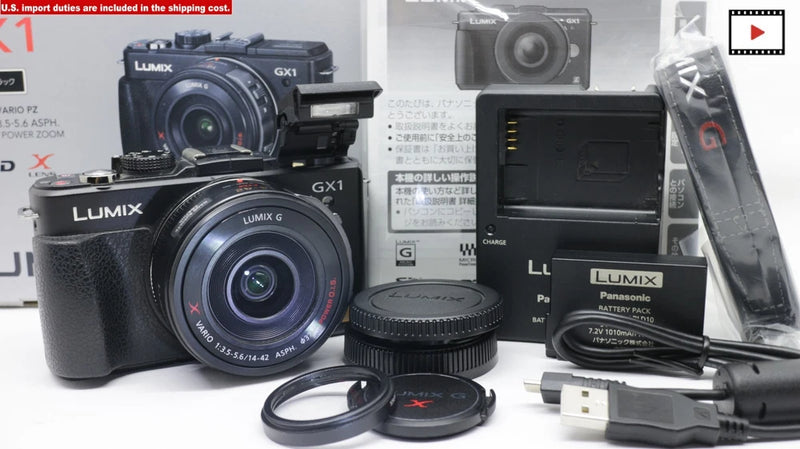 [ Exc+5 / Multilingual /3900 shots ] Panasonic LUMIX DMC-GX1 w/ H-PS14042 #51102