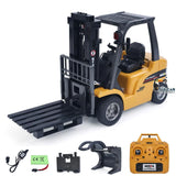 HUINA 1/14 Electric Lifting Radio Contral Forklift 577 Model Light Sound Effect Battery
