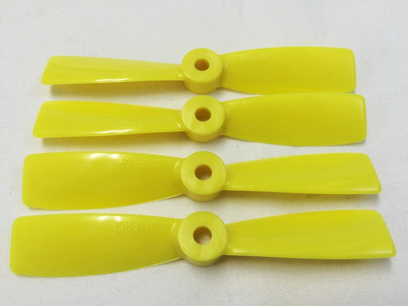 NEW DALPROP Bullnose Two Blade Yellow Propeller [4pcs] : 150+ Mini Drone