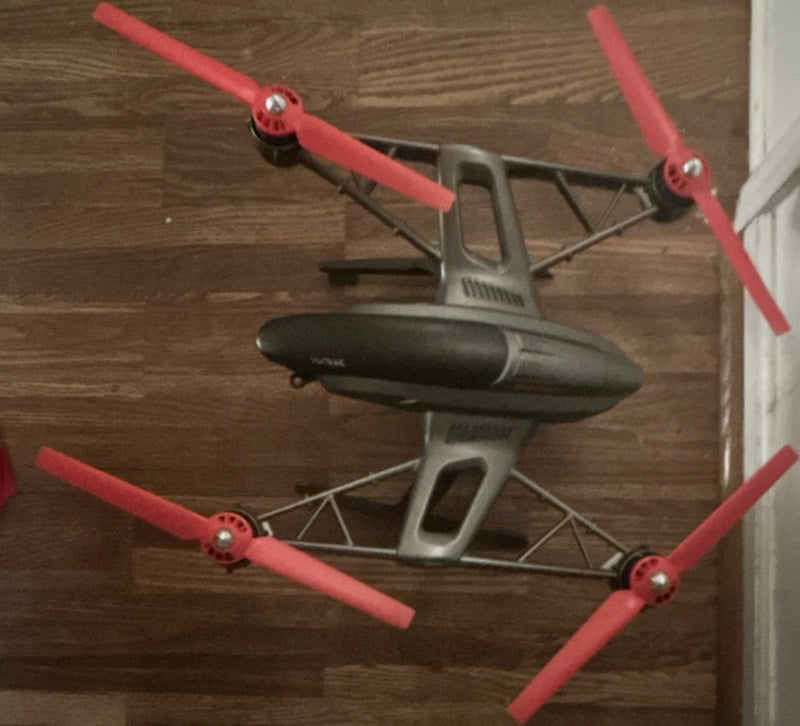 Yuneec Electric RC Quadcopter Drone Black Red Colors with Red Propellers