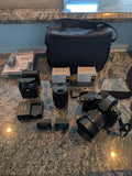 Panasonic LUMIX G85 16MP Digital Camera - Full Kit, 12-60mm, 45-150mm + More