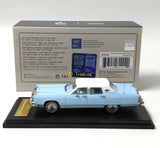 ZD Sunstar 1:64 Light Blue 1979 Continental Town Model Diecast Metal Car BN