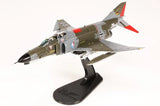 1/72-scale F-4F Phantom II model airplane with dark olive camouflage and display stand