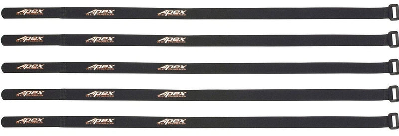 Apex RC Products 16mm X 500mm Lipo Battery / Camera Straps - 5 Pack #3043 Battery