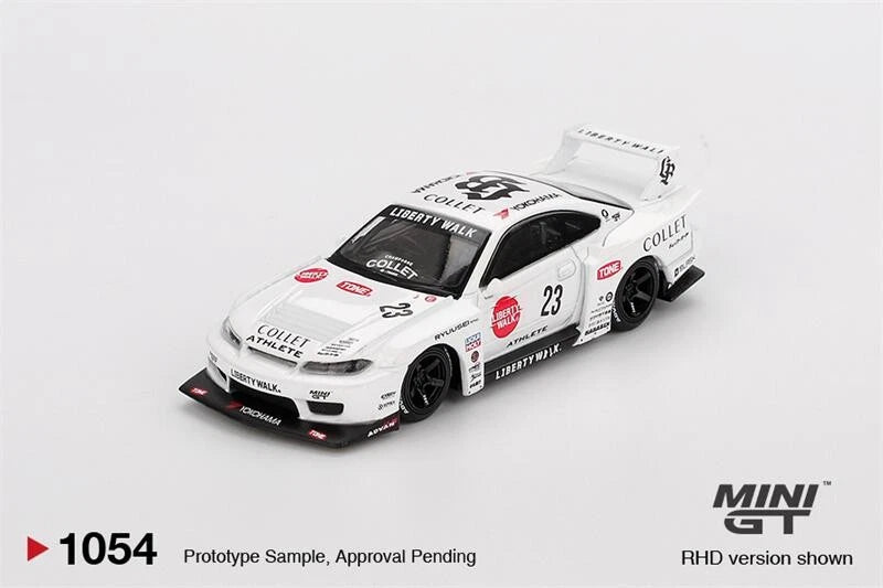 MINI GT 1:64 LB-Super Silhouette S15 SILVIA ATHLETE Model Car