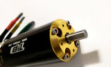 1700KV brushless RC motor with gold mount and silver 8mm shaft