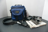 Panasonic LUMIX DMC-ZS1 12X Zoom Digital Camera Black Tested (See Details)