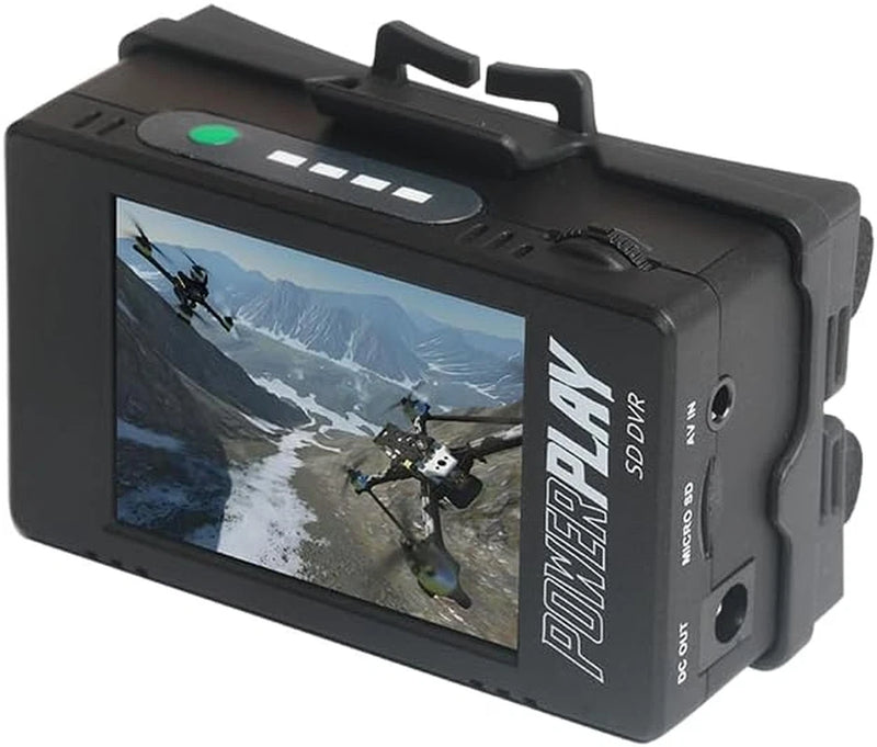 2025 Latest Immersion RC Powerplay Vintage Camera Monitor with DVR LCD Screen 60 Converter
