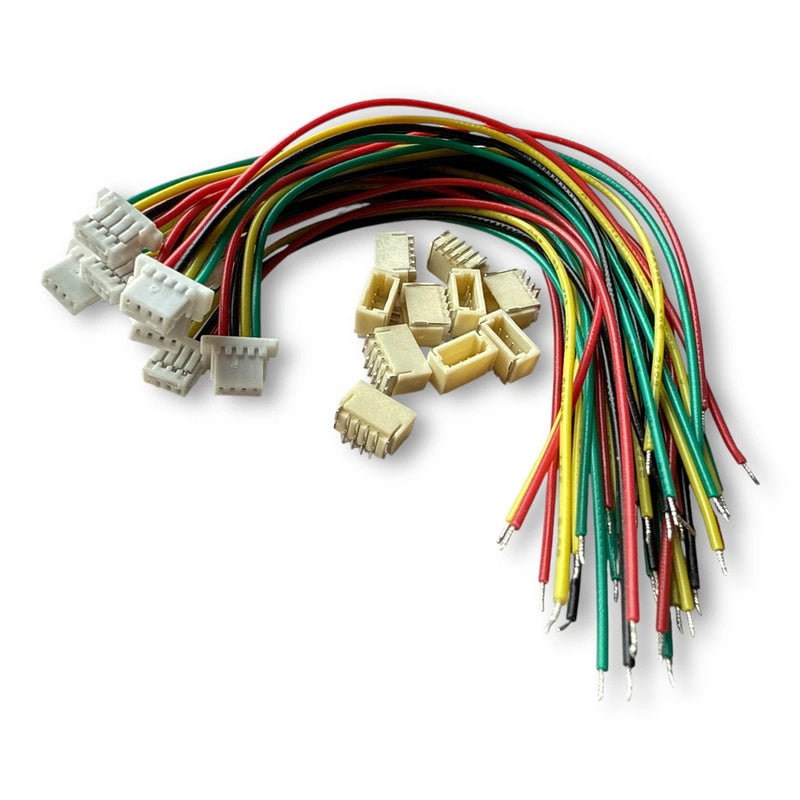 JST SH 4Pin Micro Connector Wire Header Plug 10 Set for Electronic Drone Robotic