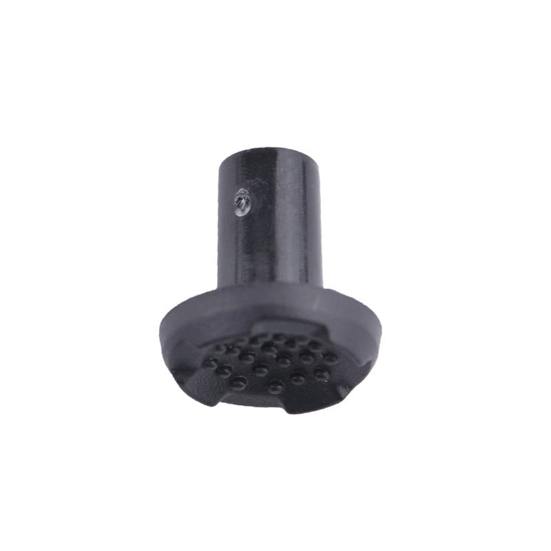 Black button cover cap for drone remote controller with textured top