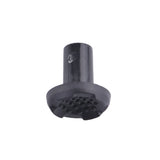 Black button cover cap for drone remote controller with textured top
