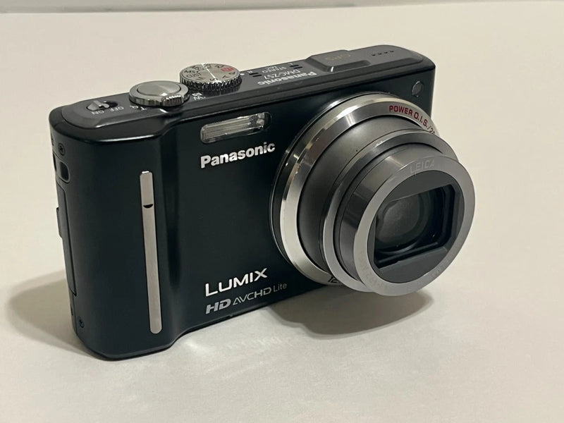 Panasonic Lumix DMC-ZS7 Leica 12x Zoom GPS Camera Black Box + 2 Batts